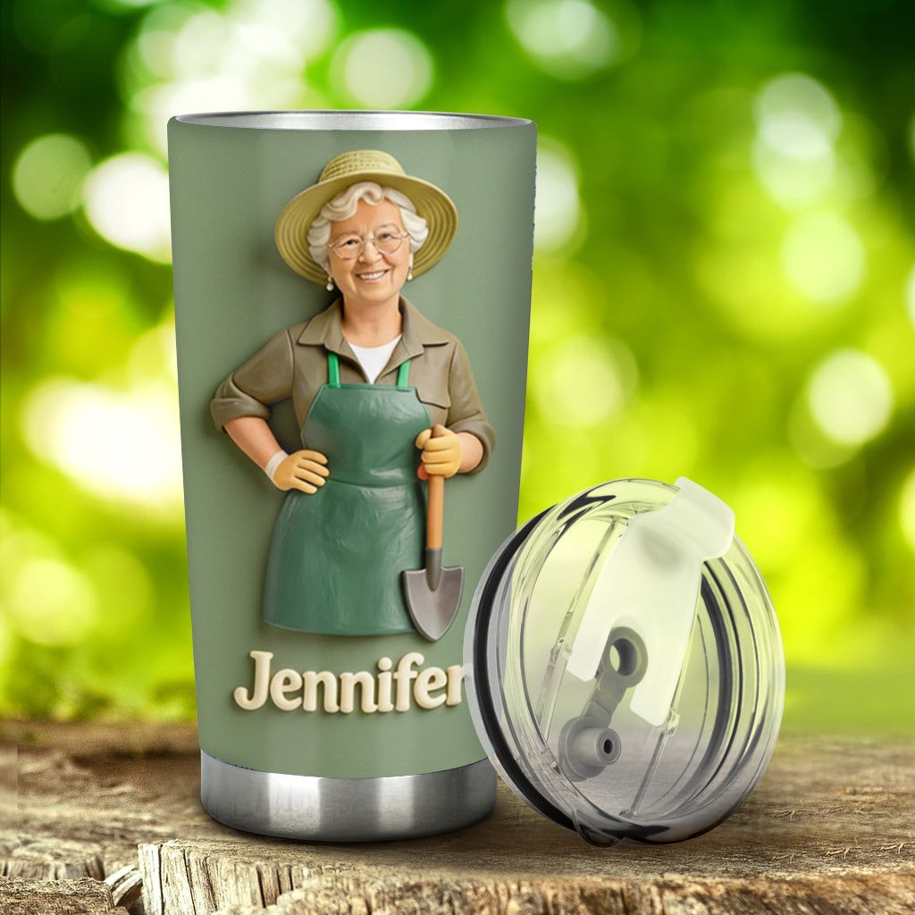 Custom From Any Photo - Personalized Gardening Tumbler