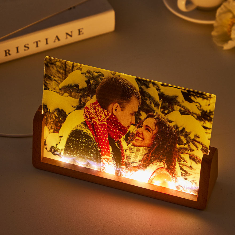 Any Photo - Personalized Couple Photo Lamp