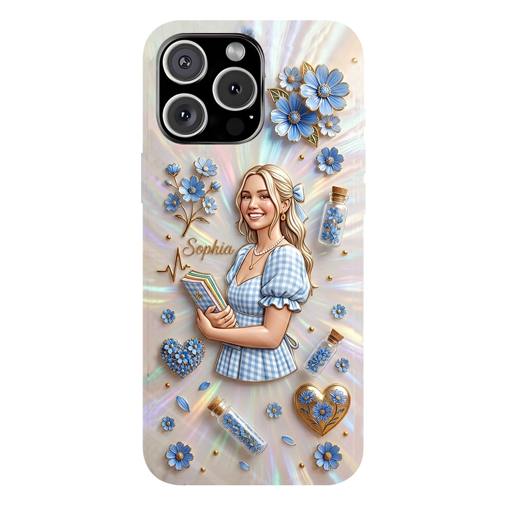 Floral Aesthetic - Personalized Flower Lover Full Print Phone Case