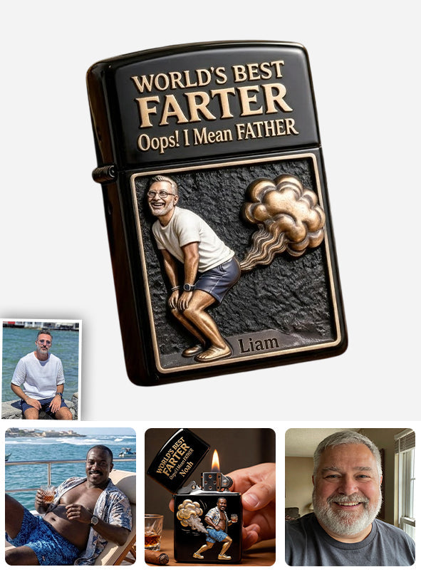Best Farter Ever - Personalized Father Lighter