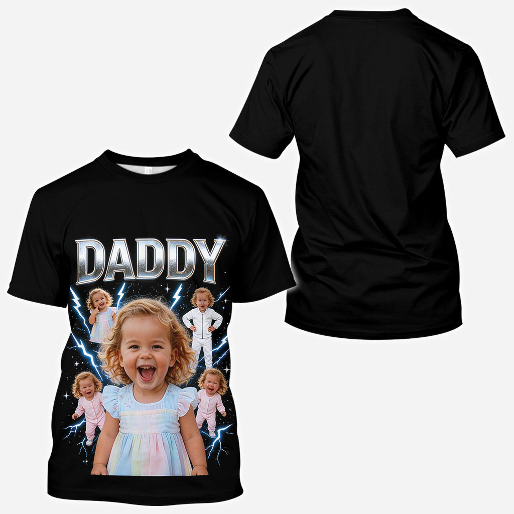 Daddy’s Greatest Gift - Personalized Father All Over Shirt