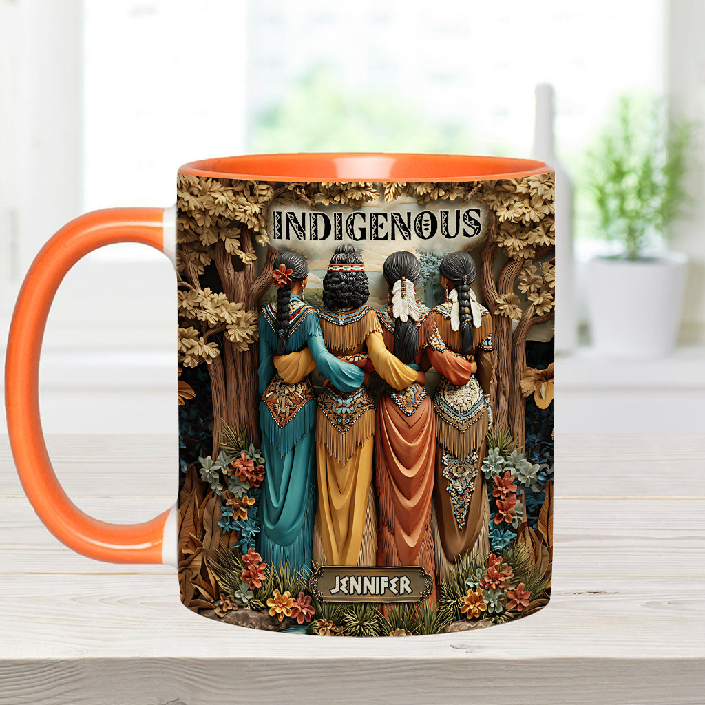 Indigenous - Personalized American Indian Accent Mug