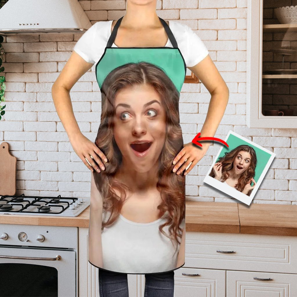 Any Photo - Personalized No Pocket Apron