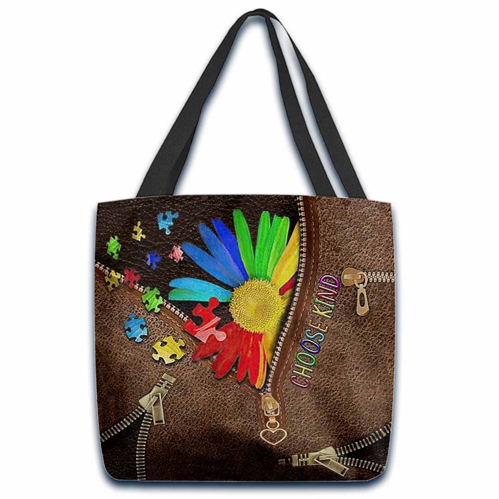Autism Awareness : Flower - Tote Bag 0921