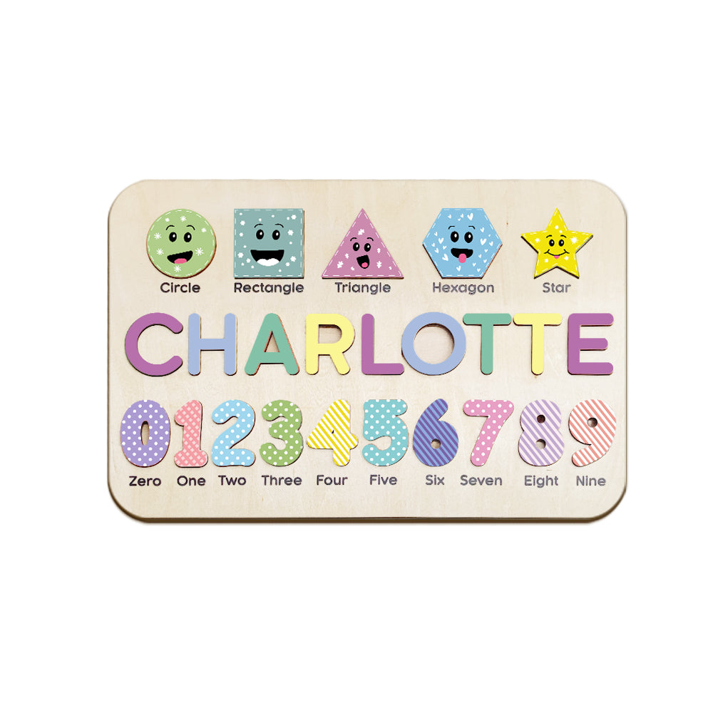 Baby Name Toy - Personalized Kid Name Puzzle
