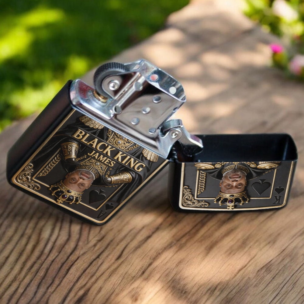 Black King - Personalized African American Lighter