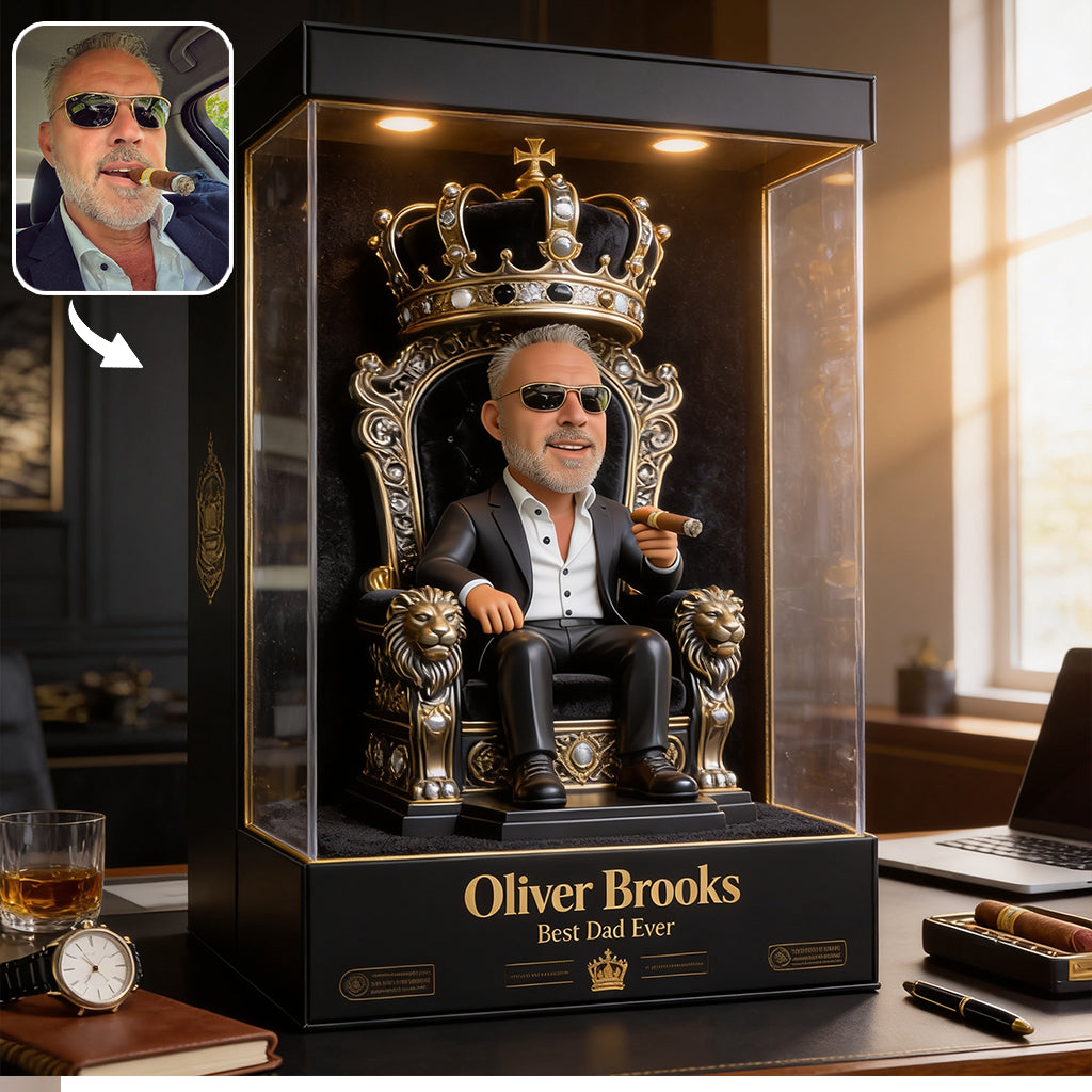 Custom Any Photo - Personalized Father Custom Shaped Acrylic Plaque
