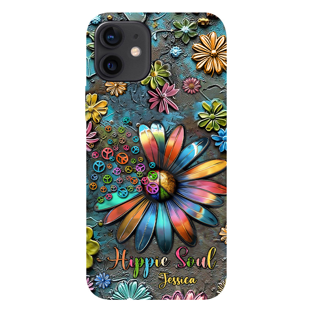 Hippie Soul - Personalized Hippie Full Print Phone Case