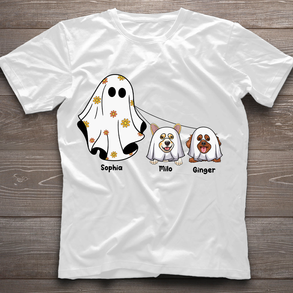 Cute Ghosts - Personalized Dog T-shirt And Hoodie