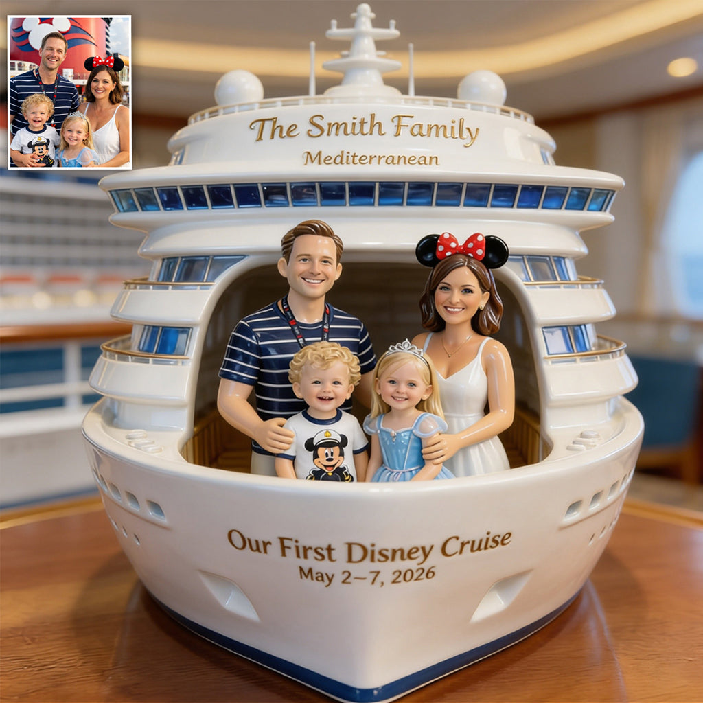 Cruise Memory - Personalized Cruising Custom Shaped Acrylic Plaque