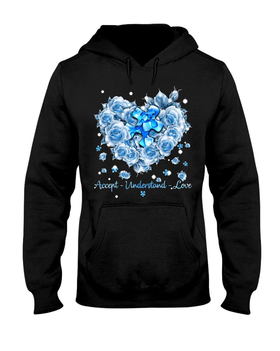 I Am His Voice He Is My Heart - Autism Awareness T-shirt and Hoodie 0921