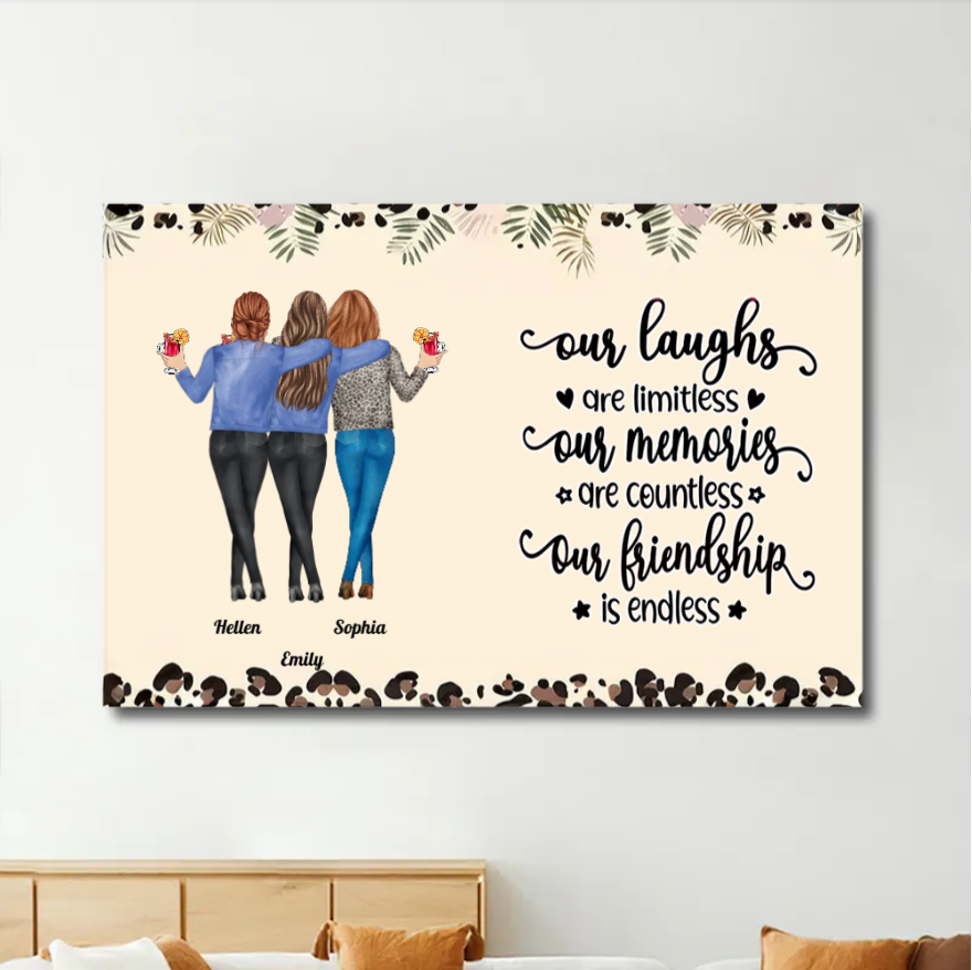 Personalized Sister & Brother Jewelry Dish or Keychain or Plaque or Cup or Ornament, Endless Friendship, Priceless Memories,Custom Gift for Birthday, Christmas, Thanksgiving