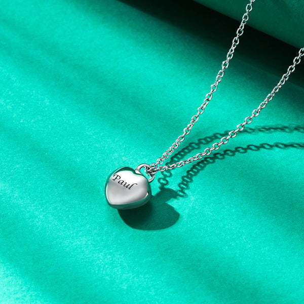 Miss You - Personalized Memorial Necklace for Ashes