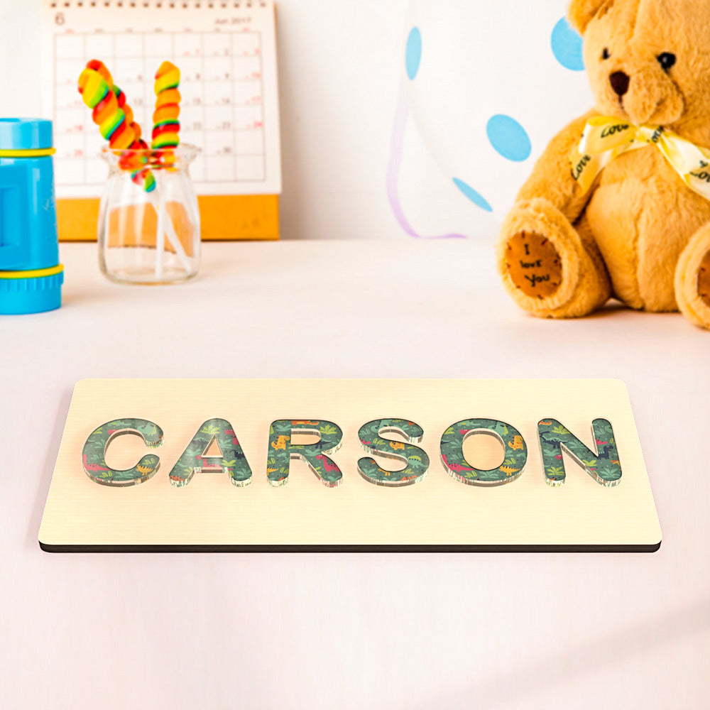 Baby Name Toy - Personalized Kid Name Puzzle