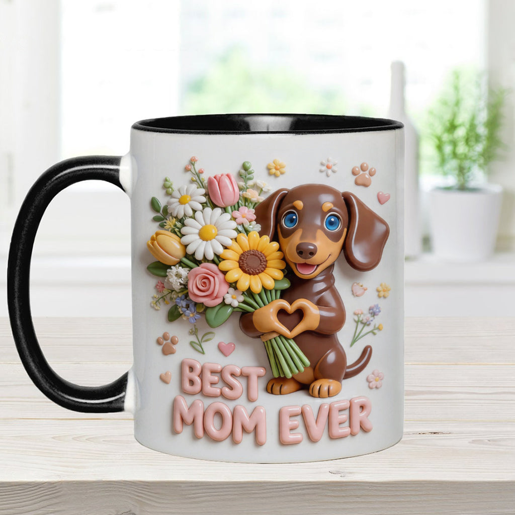 Custom Any Photo - Personalized Dog Accent Mug & Coaster