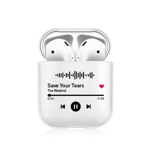 Custom Music Code - gift for anyone - Personalized Airpods 2 Case Cover