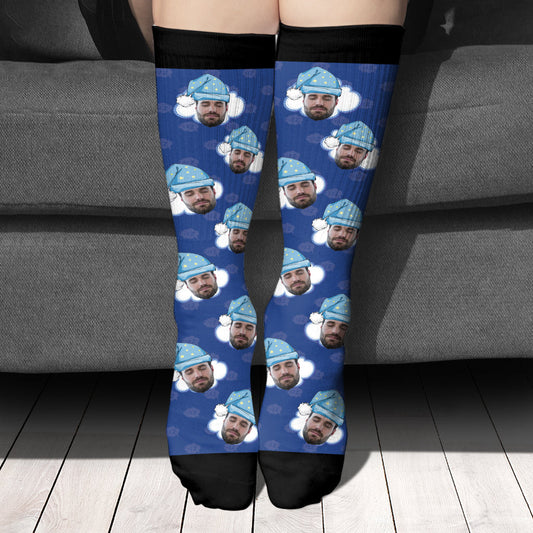 I'm Resting My Eyes - Personalized Father's Day Father Socks