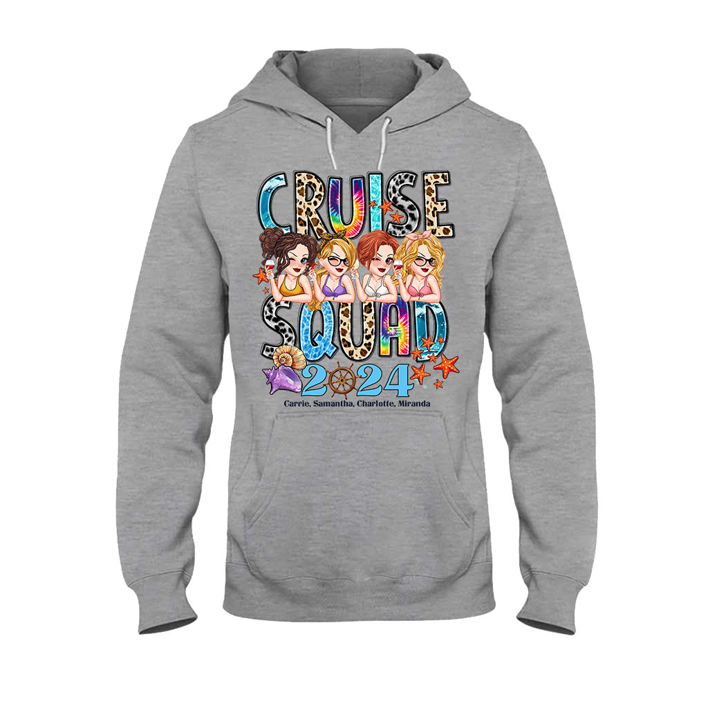 Cruise Squad 2024 - Personalized Cruising T-shirt And Hoodie