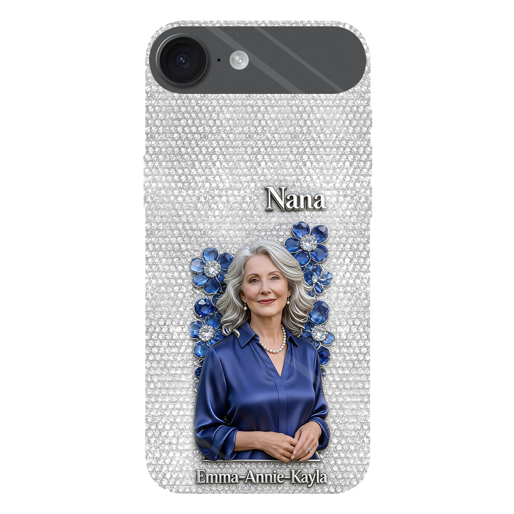 Forever Loved Grandma Diamond - Perfect Mother's Day Gift - Personalized Grandma Full Print Phone Case