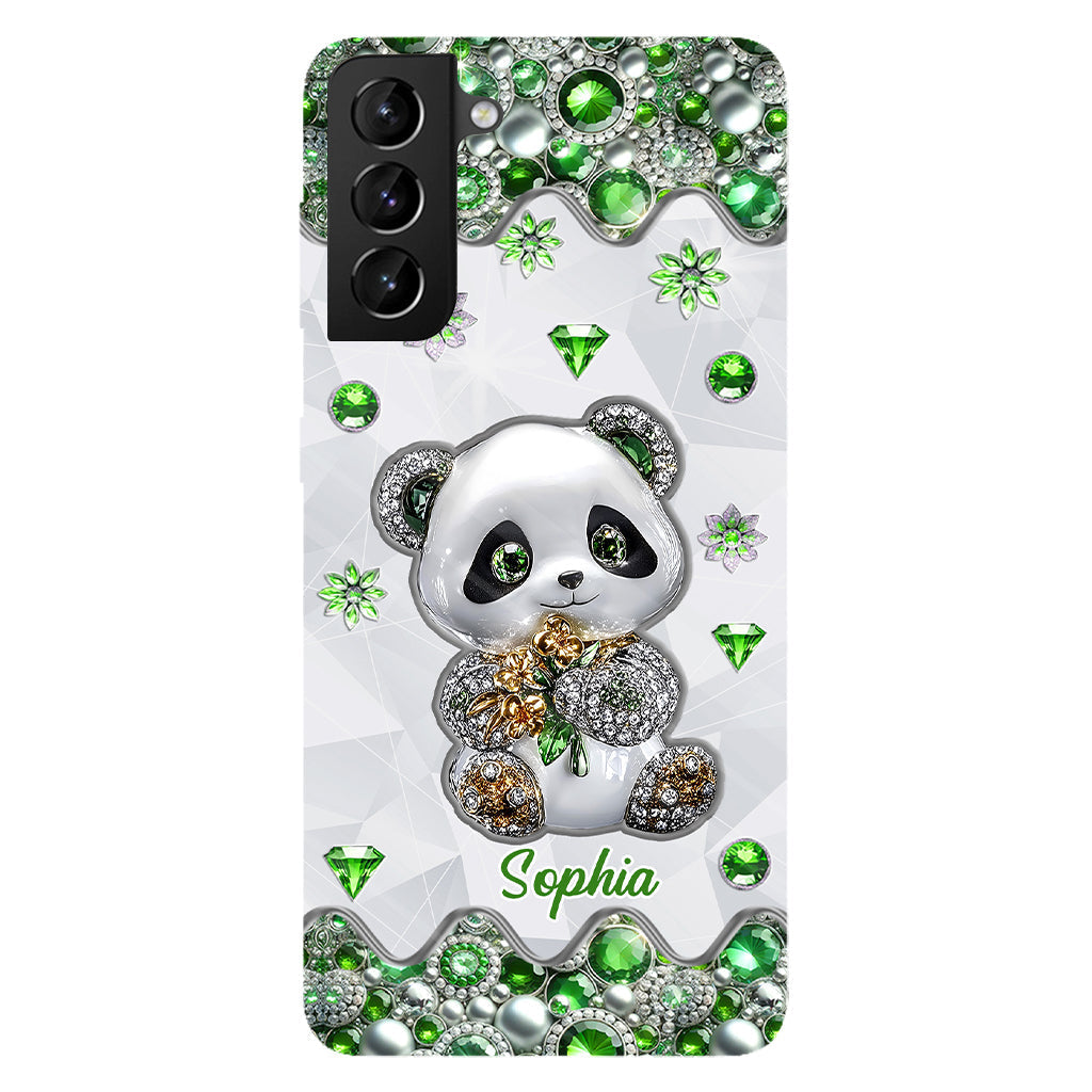 Just A Girl Who Loves Pandas - Personalized Panda Lover Full Print Phone Case