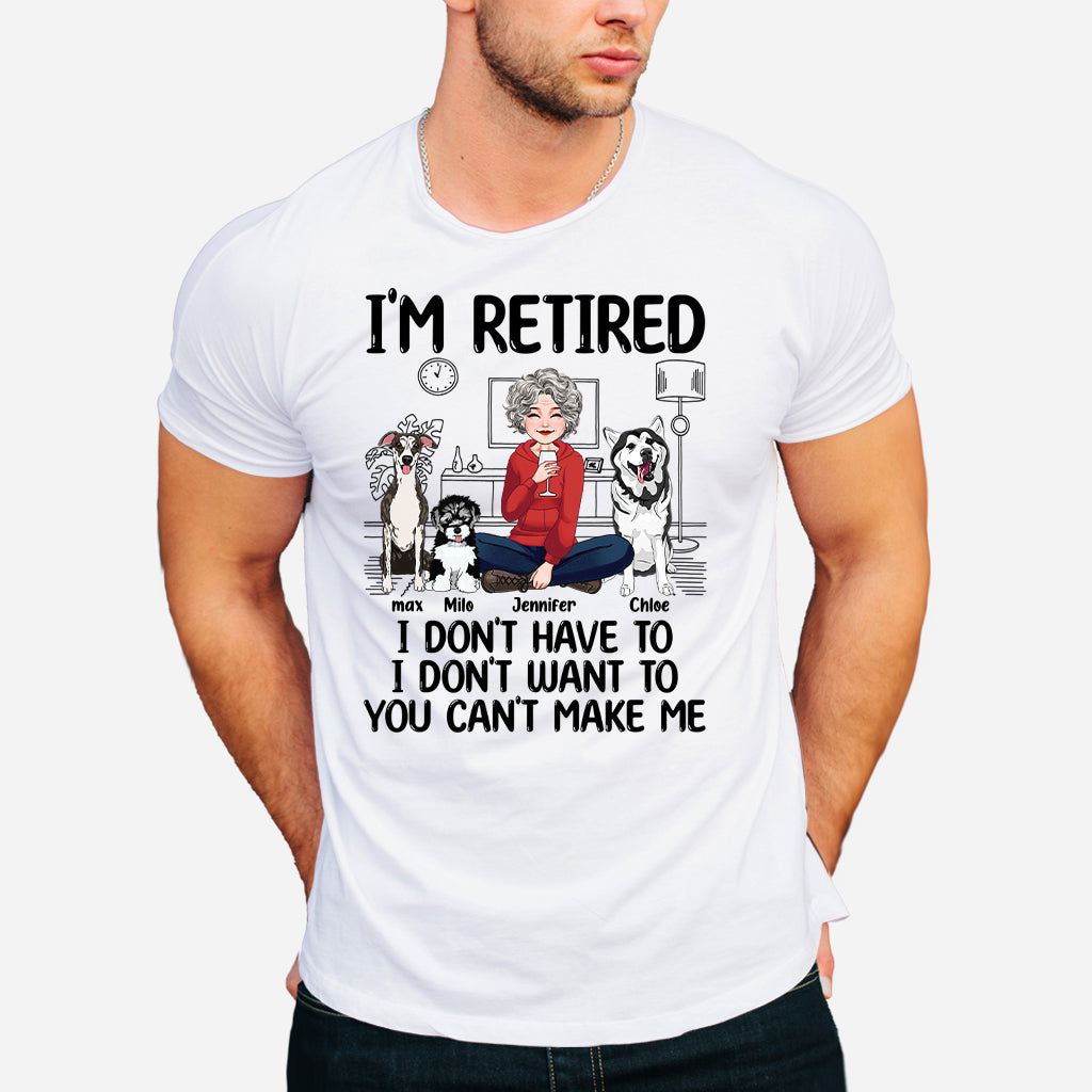 I'm Retired - Personalized Retired T-shirt & Hoodie