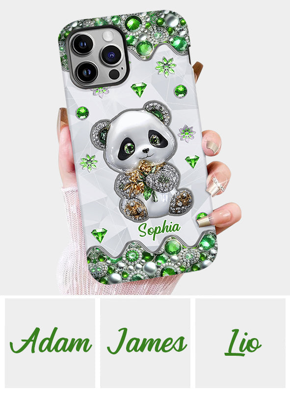 Just A Girl Who Loves Pandas - Personalized Panda Lover Full Print Phone Case