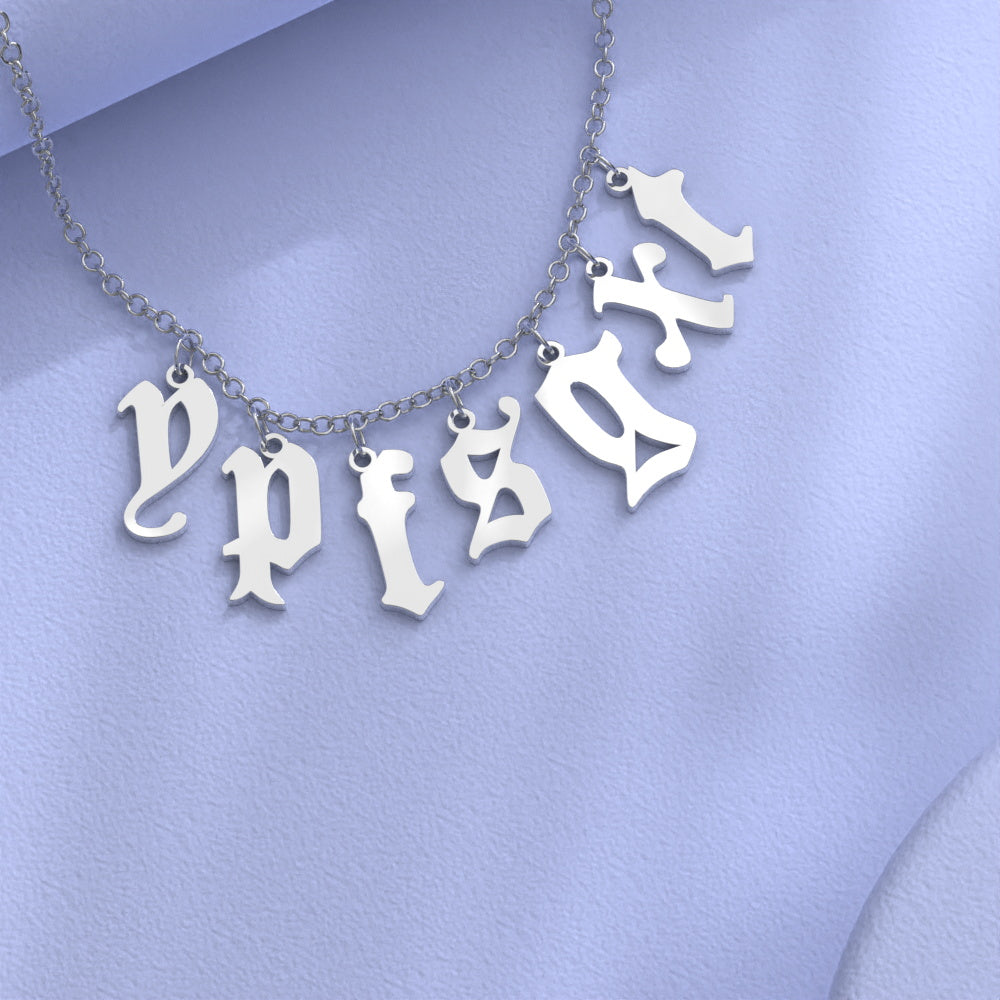 Any Letter - Personalized Initial Necklace