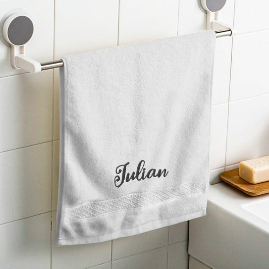 Name Embroidery - Personalized Embroidered Towel