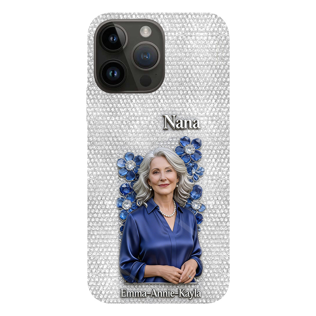 Forever Loved Grandma Diamond - Perfect Mother's Day Gift - Personalized Grandma Full Print Phone Case