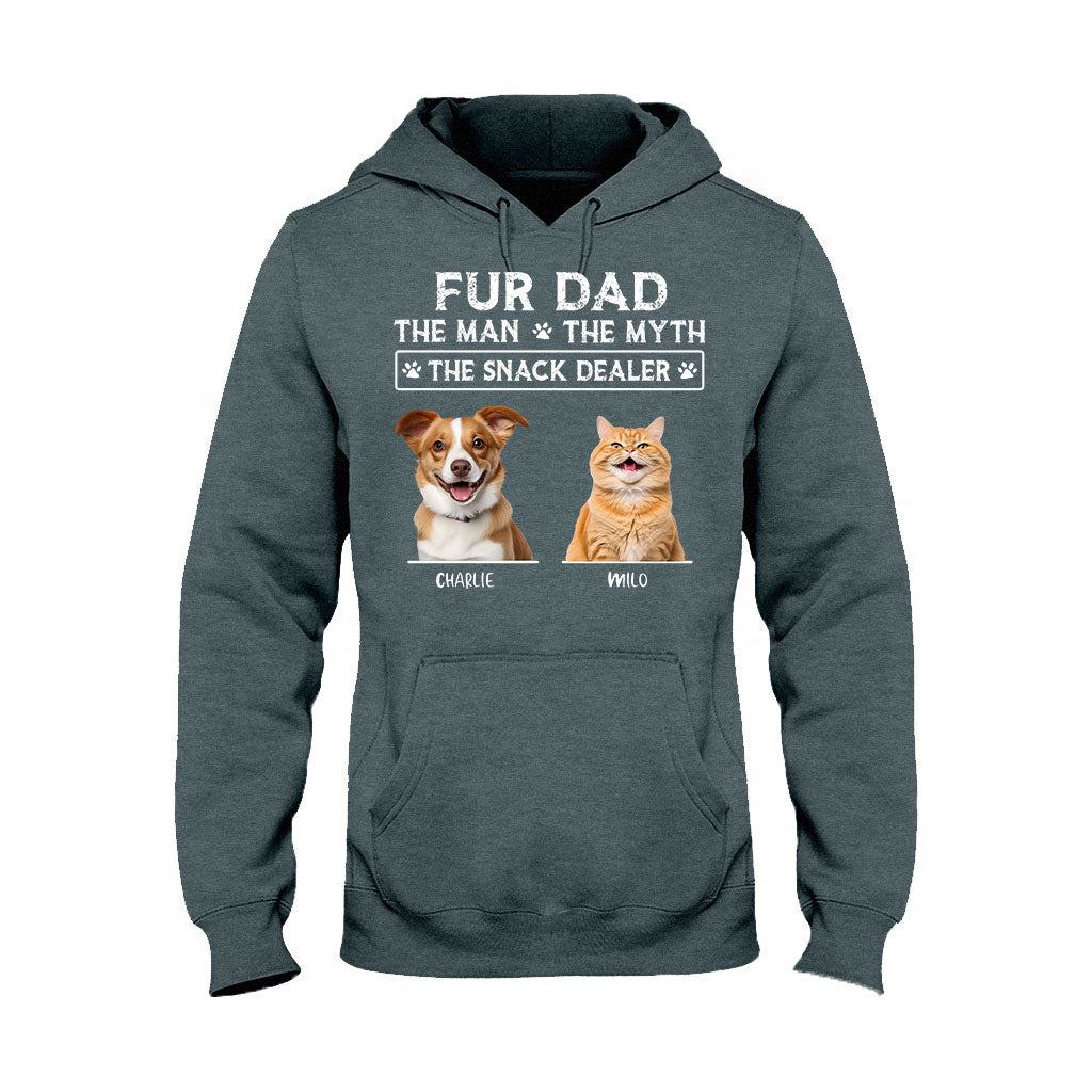 Fur Dad - Personalized Dog T-shirt And Hoodie