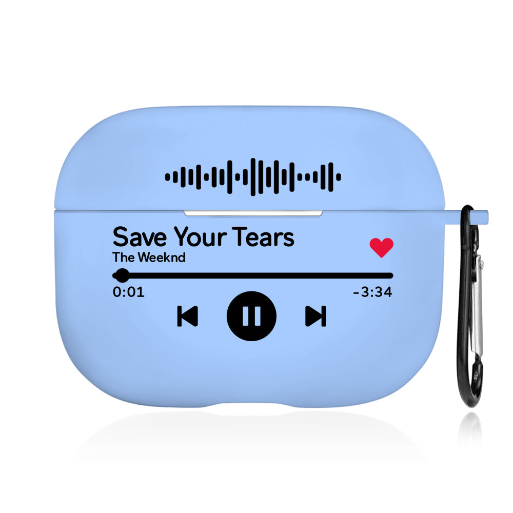 Custom Music Code - gift for anyone - Personalized Airpods 3 Case Cover