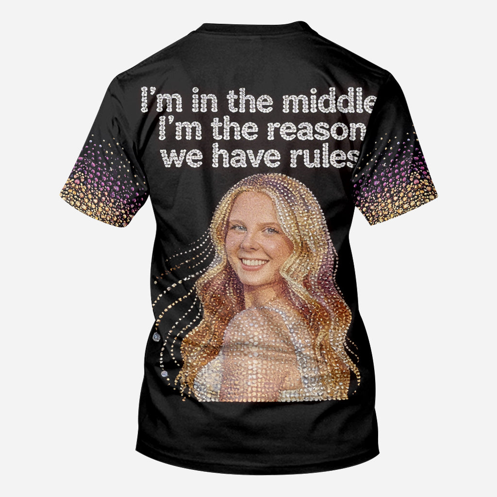 Humorous Siblings Rules - Personalized Sibling All Over Shirt