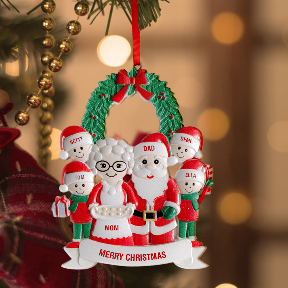 Any Family Name - Personalized Family Family Gift Ornament
