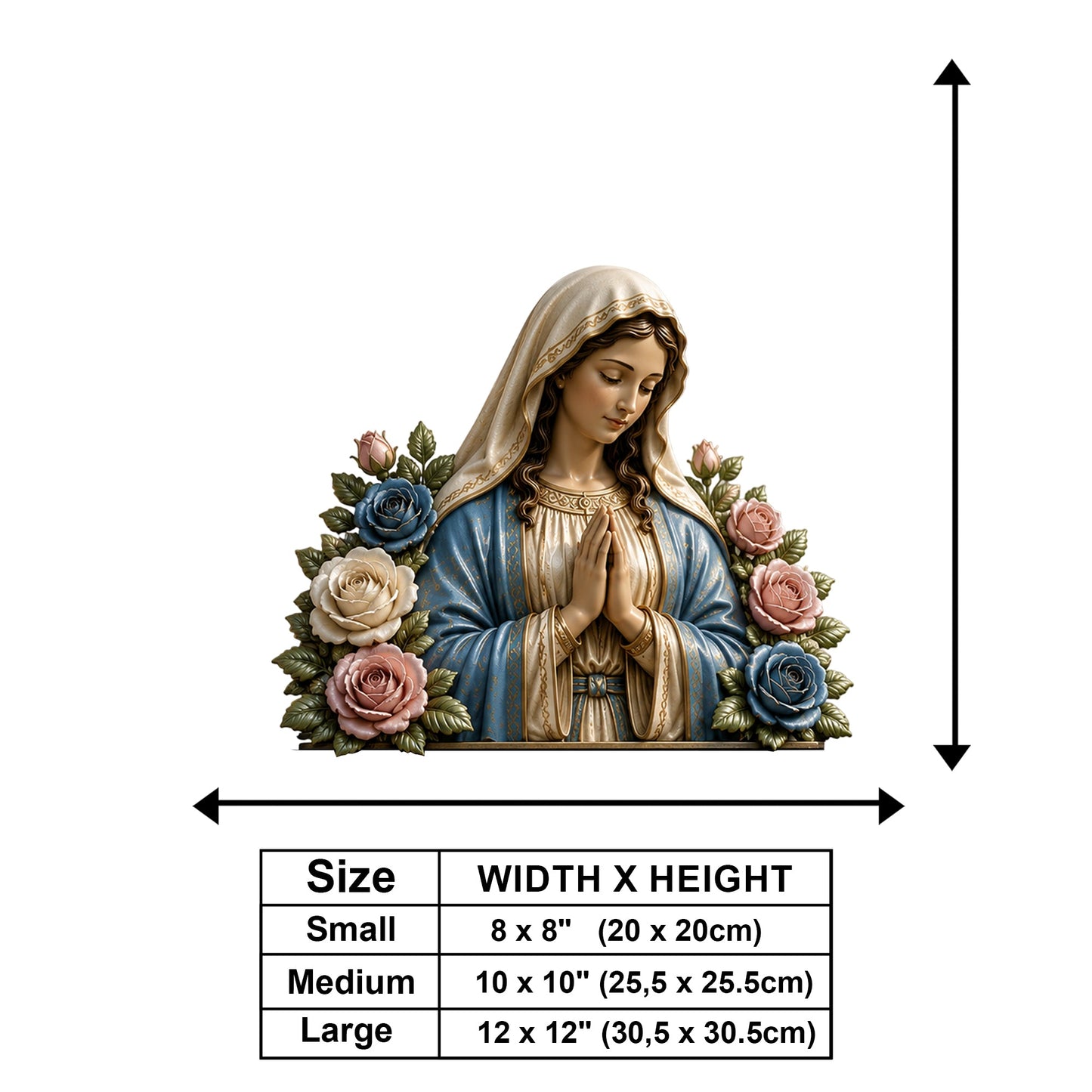 Belive - Personalized Christian Wooden Wall Mount Sign