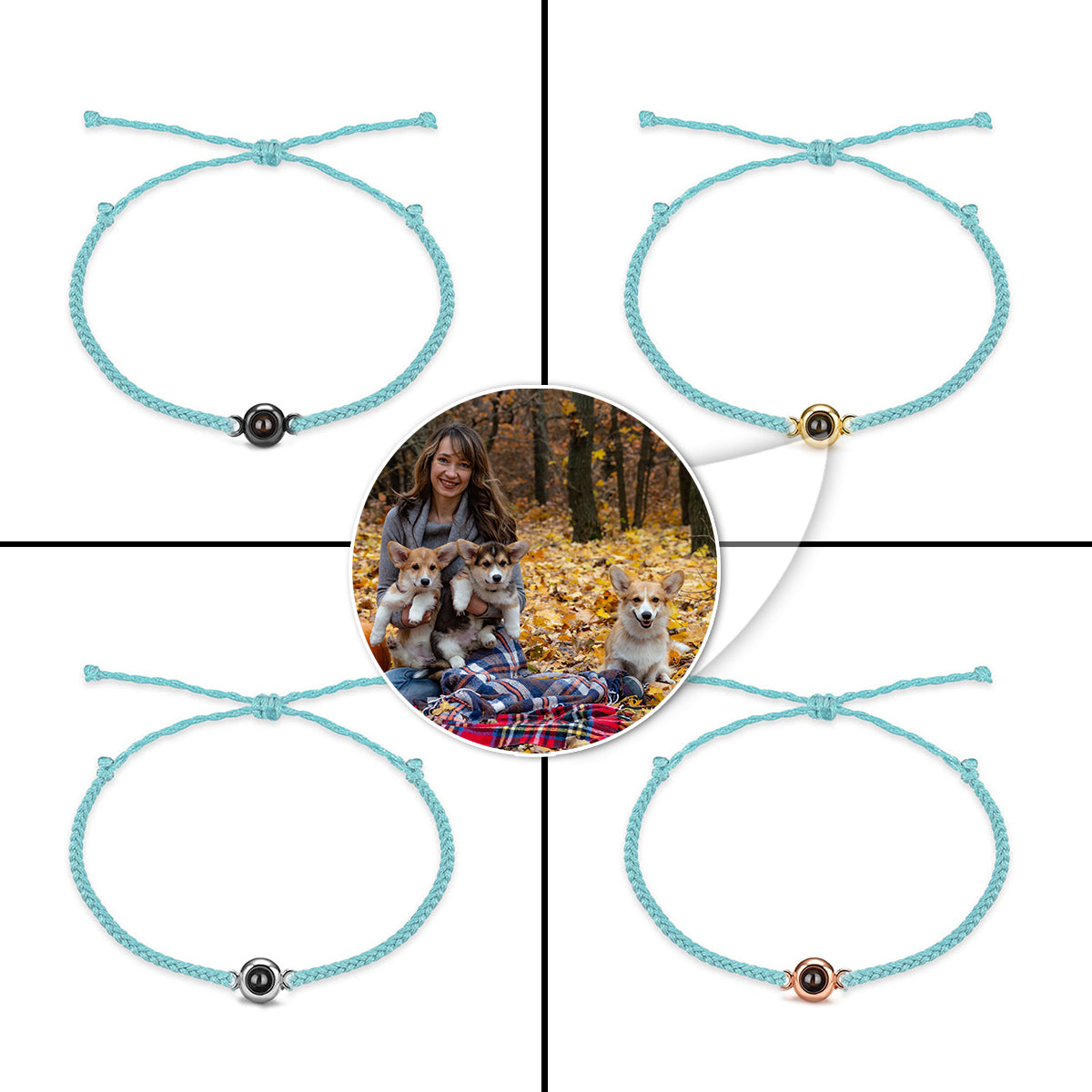 Dog Lover - Personalized Dog Projection Bracelet