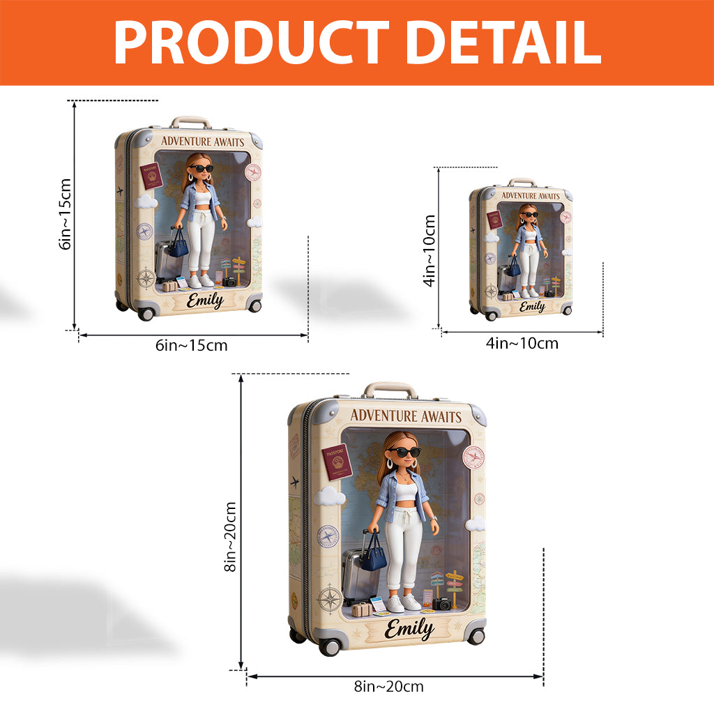 Custom Any Photo - Personalized Travelling Custom Shaped Acrylic Plaque