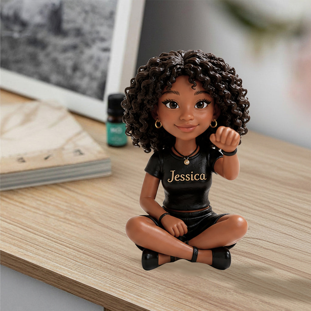 Cat Mom Dad Keepsake - Personalized Cat Premium 3D Figurine