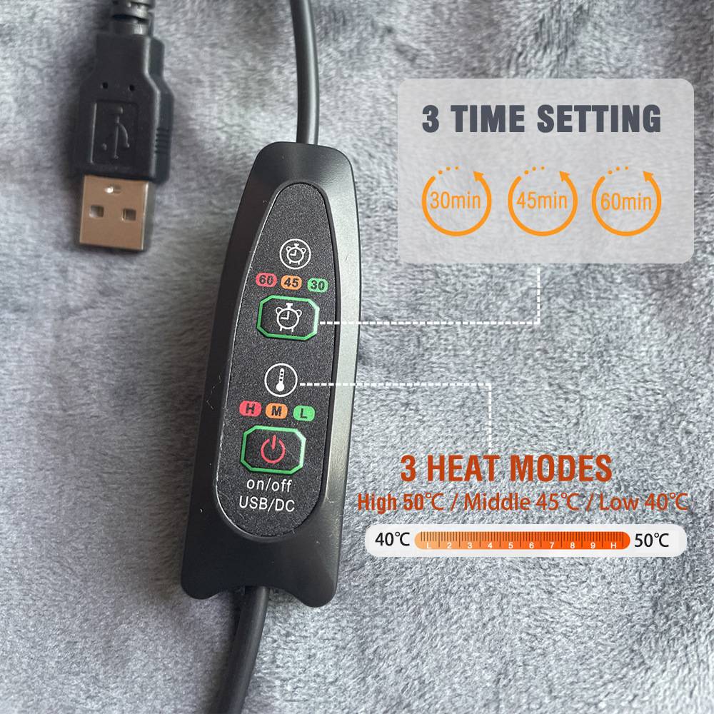 Electric Heated - Portable Heating Blanket