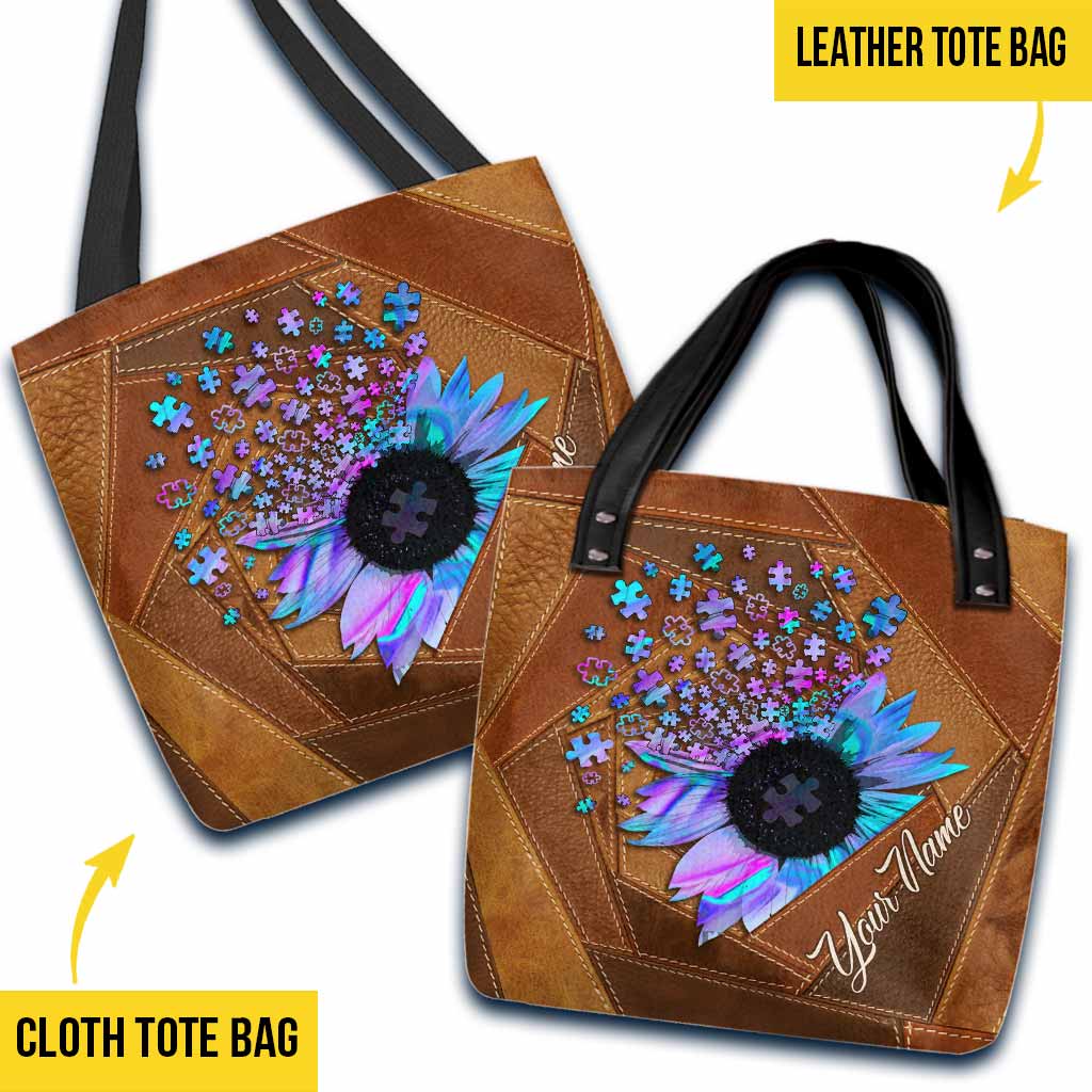 It's Ok To Be Different - Autism Awareness Personalized Tote Bag