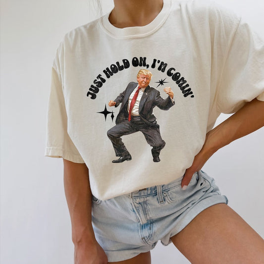 Funny Trump Dance Shirt, Vintage Colors Shirt, Retro Donald Trump Shirt, Presidential Elections 2024, Dancing Trump Shirt T-shirt & Hoodie