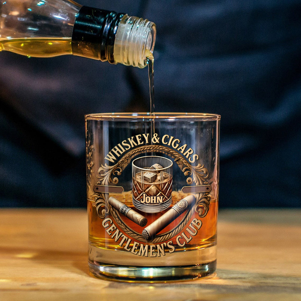 Gentleman Club - Personalized Whisky Whiskey Glass