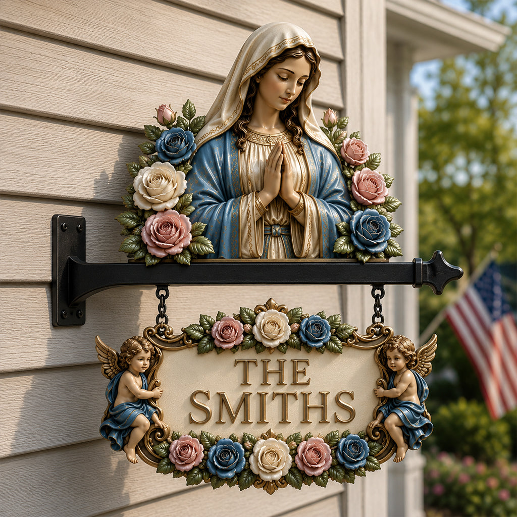 Belive - Personalized Christian Wooden Wall Mount Sign