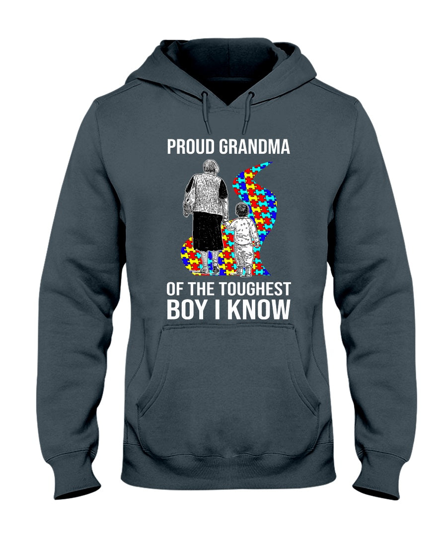 Autism Proud Grandma - Autism Awareness T-shirt and Hoodie 0921
