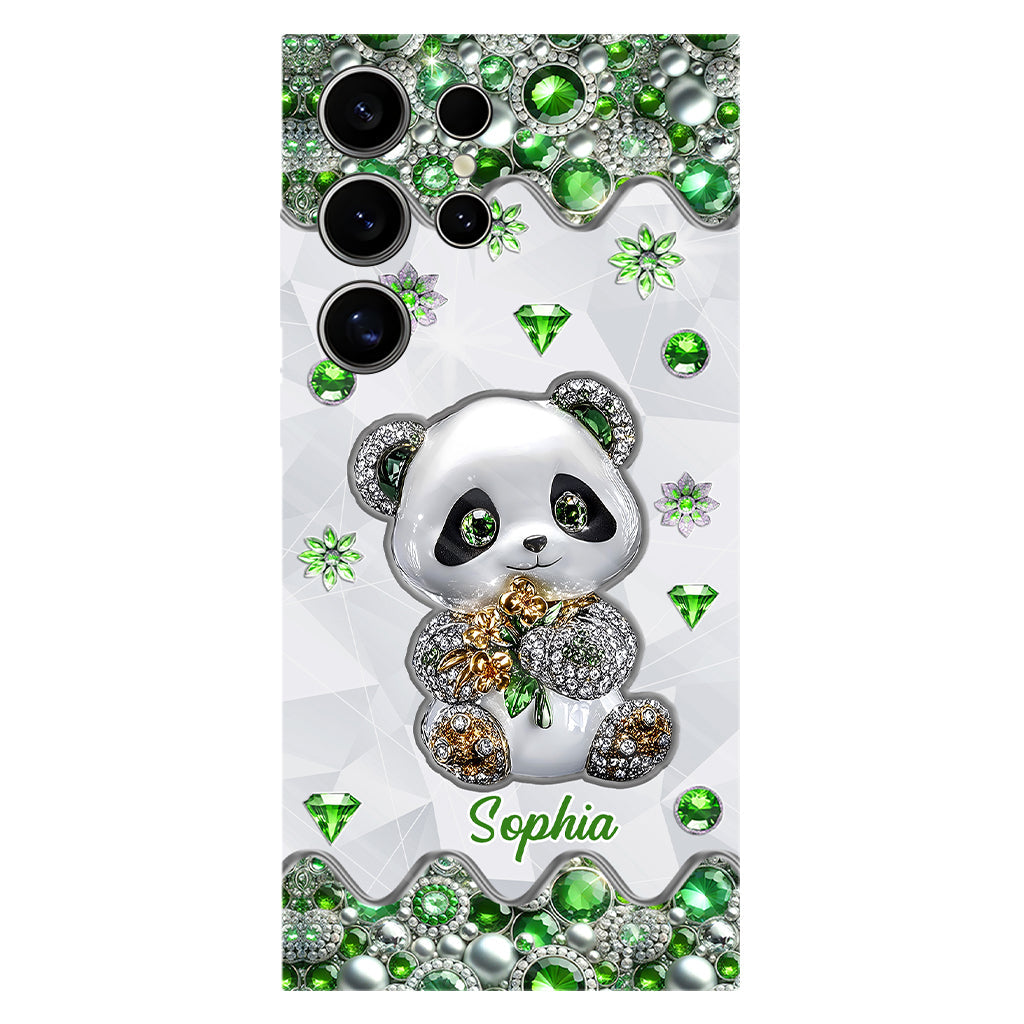 Just A Girl Who Loves Pandas - Personalized Panda Lover Full Print Phone Case