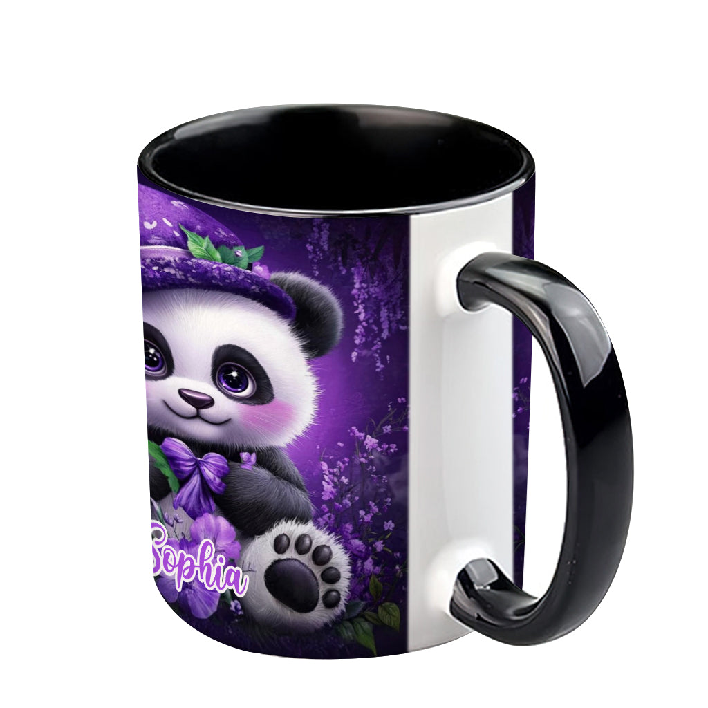 Cute Panda - Personalized Panda Lover Accent Mug