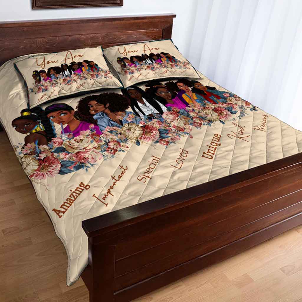 Black Queen - African American Quilt Set 112021