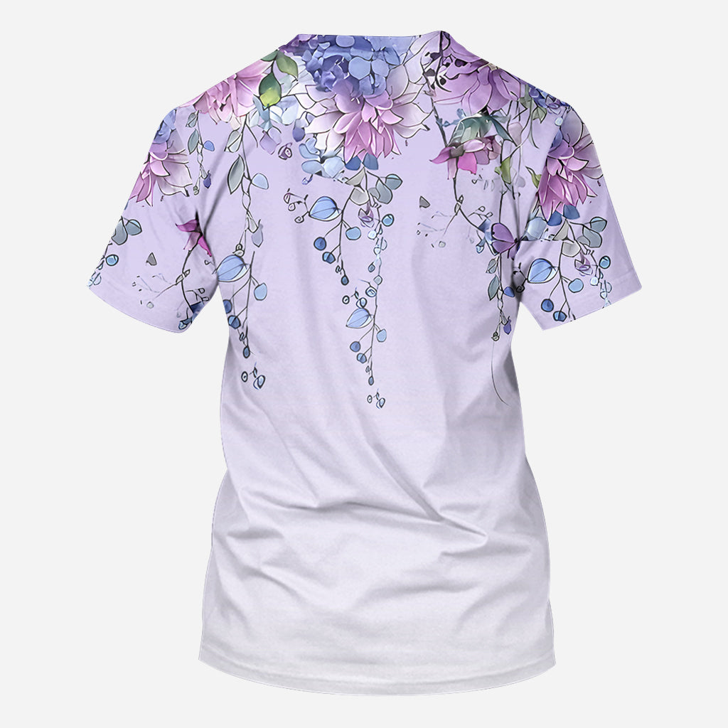 Grandma And Children Butterfly - Personalized Grandma All Over Shirt