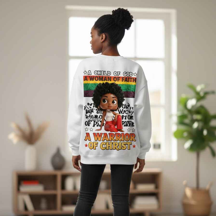 Faithful Black Woman - Personalized African American T-shirt And Hoodie