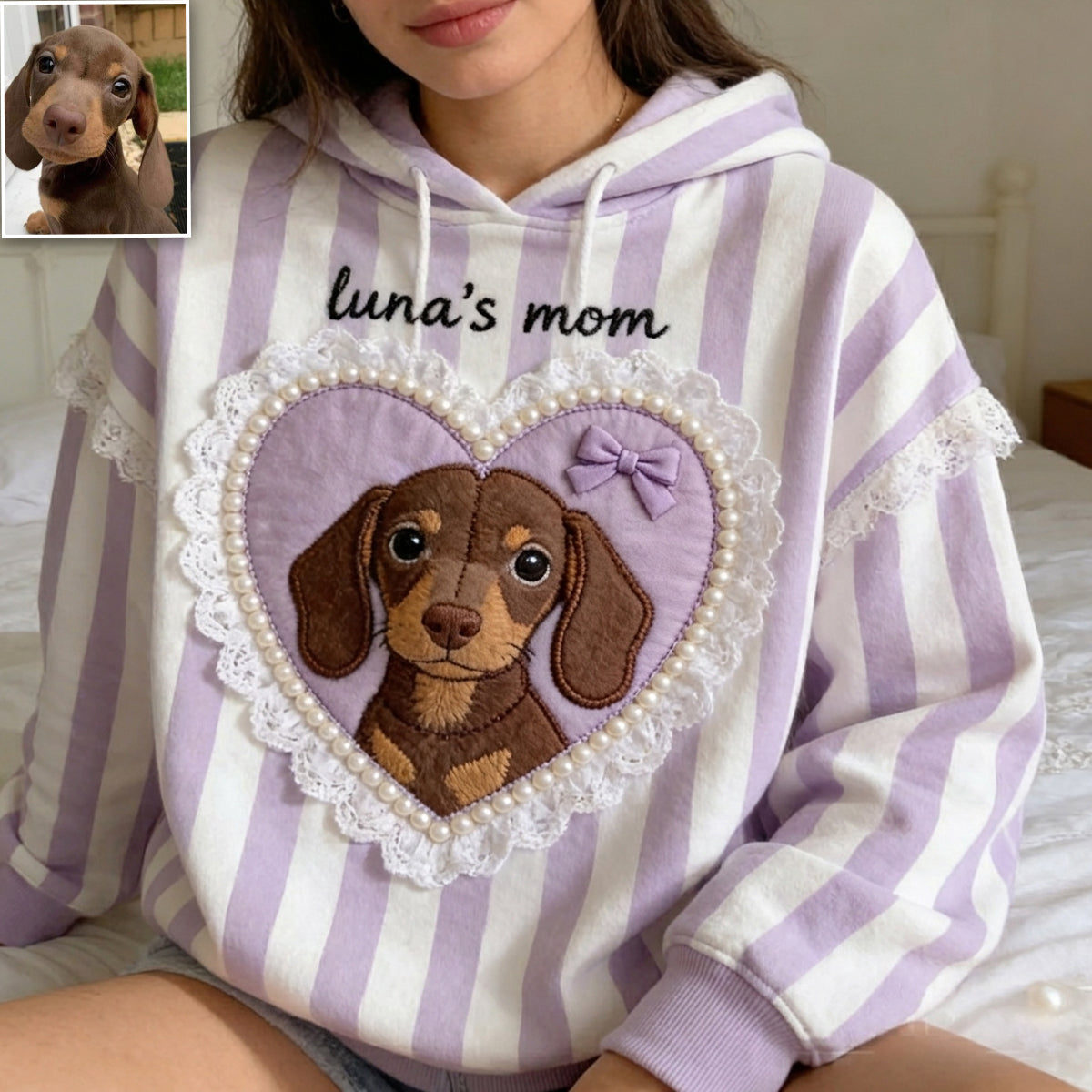 Custom Gift For Fur Mom - Personalized Dog All Over Shirt