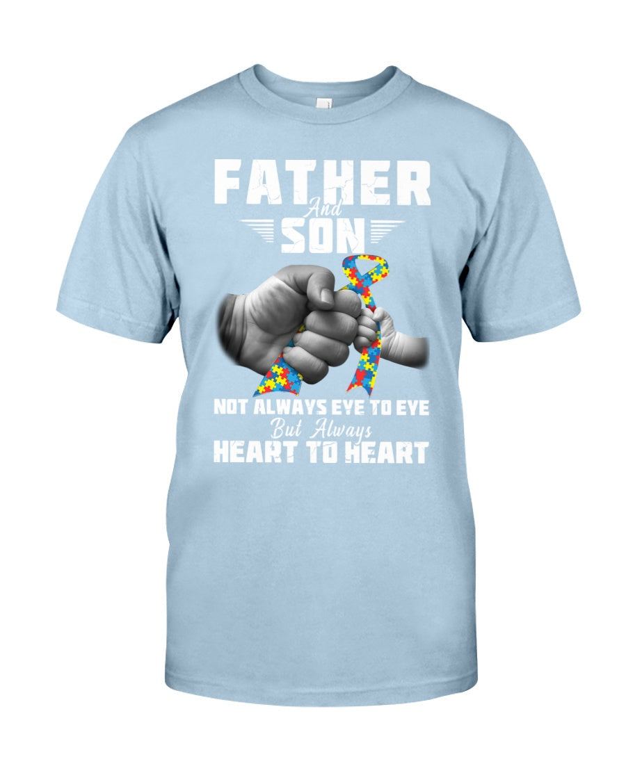 Father And Son - Autism Awareness T-shirt and Hoodie 0921